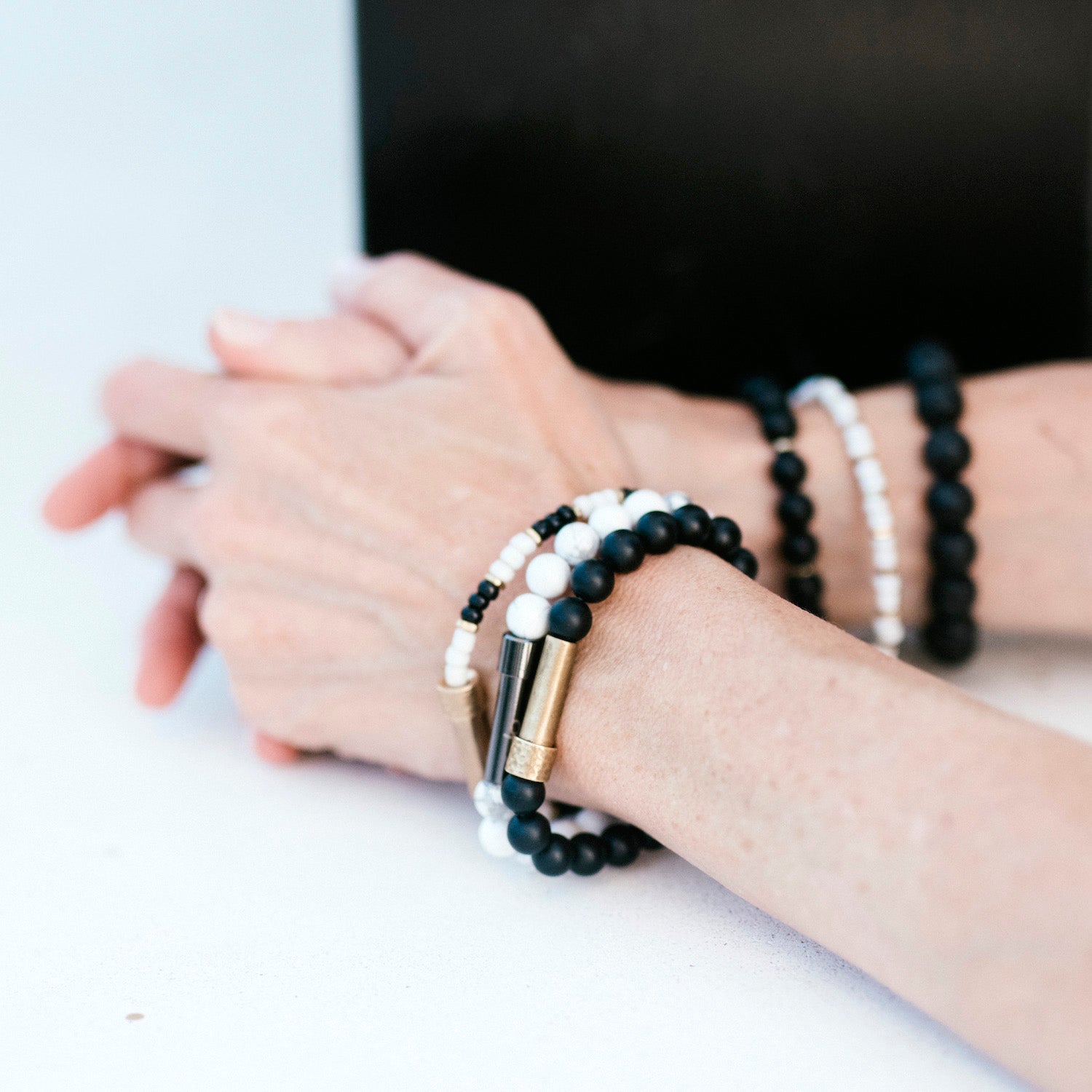 Matte Black Onyx Intention Bracelet – Wishbeads